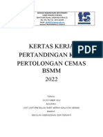 Kertas Kerja Pertandingan Kuiz Pertolongan Cemas BSMM 2022