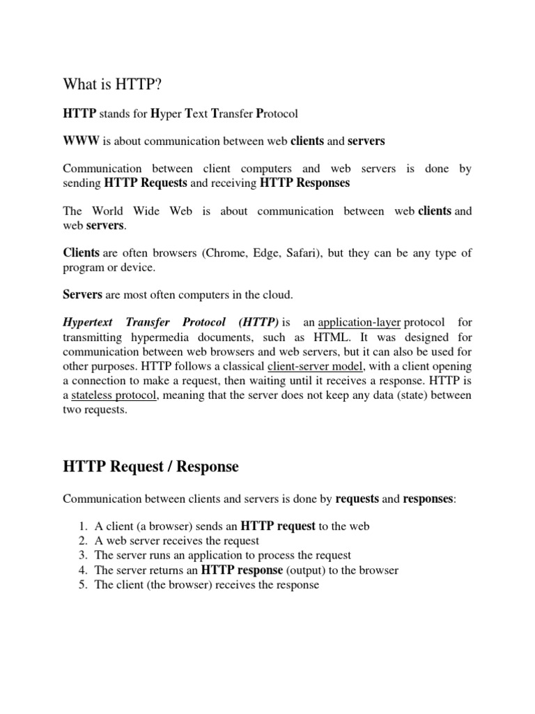 HTTP & TCP - Ip | PDF | Internet Protocol Suite | Computer Network