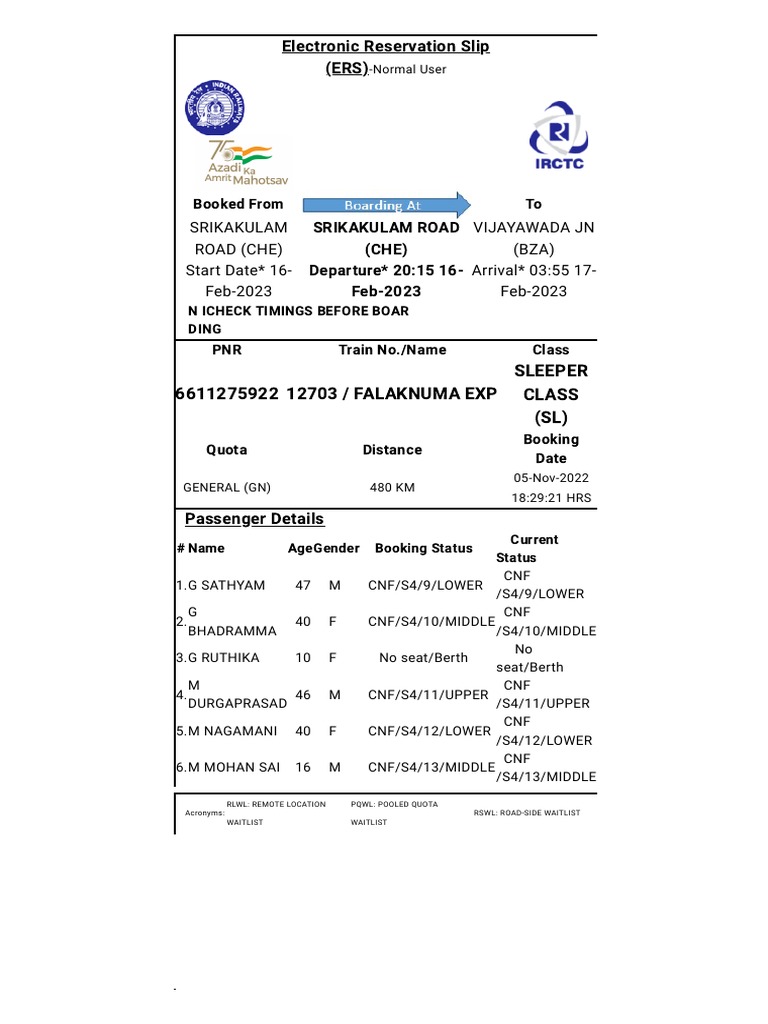 IRCTC Next Generation E-Ticketing Guide | PDF | Identity Document ...