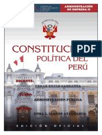 Derechos de Las Personas Según Constitución Política Del Perú - 1993