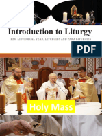 Introduction To Liturgy