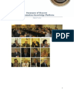 Summary of Moscow Urbanization Knowledge Platform: June 9, 2011