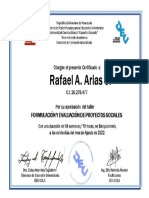FS3 Certificado Rafael Arias 1