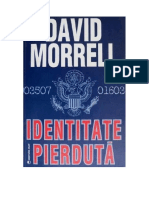 David Morrell - Identitate Pierdută v.1.0