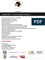 Partners Lineup - US Africa BizMatch Forum 2022