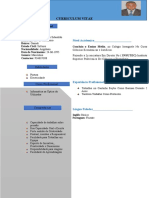 Curriculum Vitae: Informação Pessoal