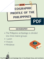Geographic Profile of The Philippines
