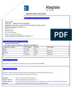 Abeplate Ultimate MSDS