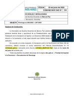 134-22 Prórroga para Ingreso a la Docencia 2022 - LOF 2023