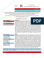 An Experimental Study: Does The Transactional Analysis Theory-Based Psycho-Education Program Affect Students' Communication Skills?