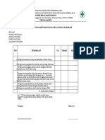 Form Cheklist Identifikasi Pasien