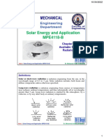 Measuring Solar Radiation Instruments