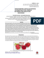 Lengkap - Spectrophotometric Method For Antioxidant - En.id