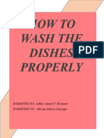 How To Wash The Dishes Properly