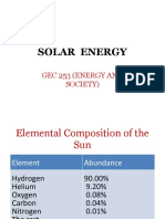 SOLAR ENERGY - 2022 - Updated