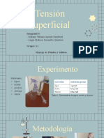 Tensión Superficial-Experimento