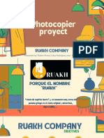 Photocopier Proyect: Ruakh Company