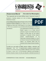 Democracia Liberal: Paz Entre Las Monarquías