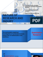 1 Nature of Research and Inquiry