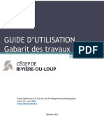 Guide Du Gabarit 2018