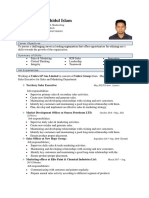 CV of Mamun