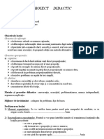 Proiectdidactic Proportionalitatedirecta