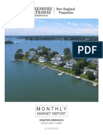 Greater Greenwich - Single Family Homes - Market Report - October 2022