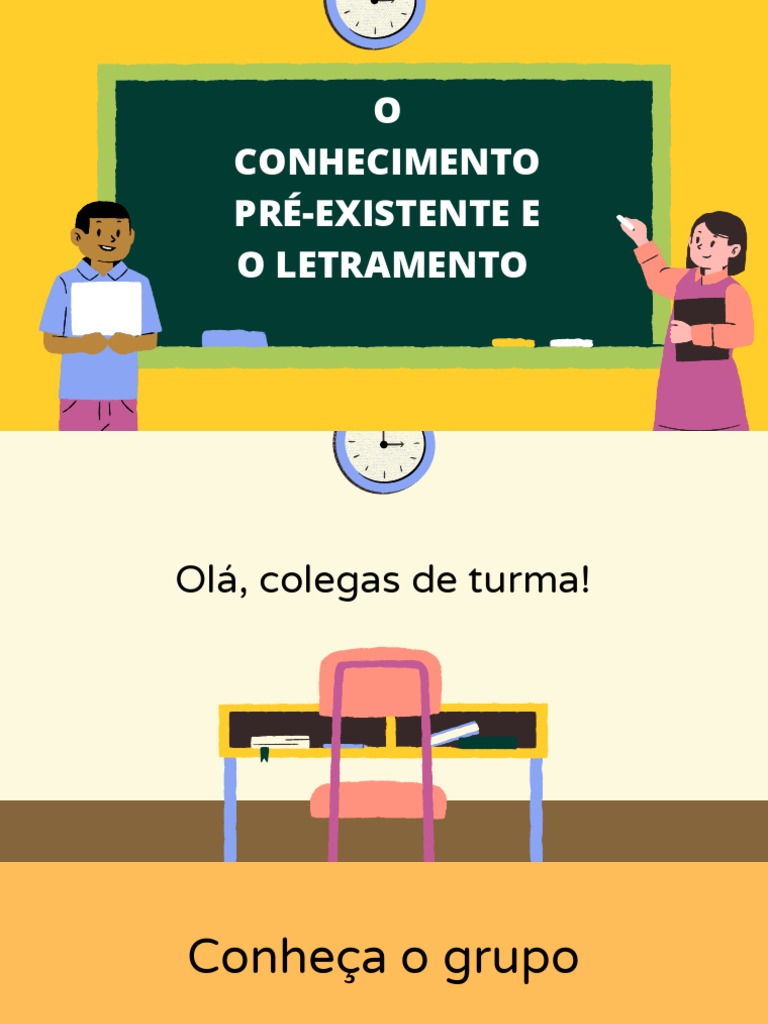 Conhecimento Pré-Existente na Aprendizagem | PDF | Aprendizado ...