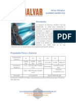 Ficha Tecnica ALUMINIO AA3003 H14