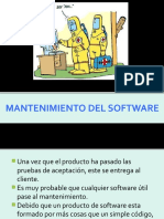 Mantenimiento Del Software