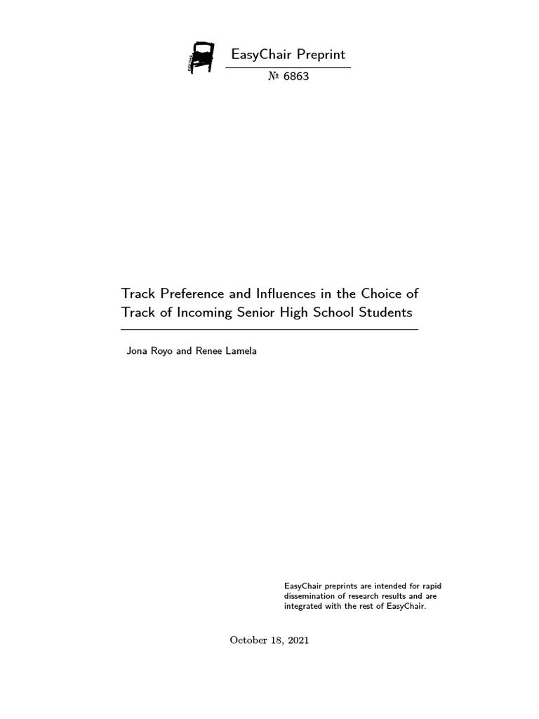 EasyChair Preprint 6863 | PDF | Survey Methodology | Sampling (Statistics)