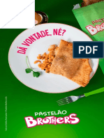 Pastelão Brothers menu de pastéis