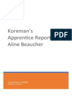Koreman's Report