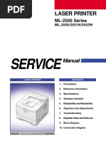 Samsung ML-2550 Service Manual