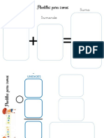 Plantilla Sumando
