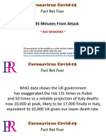 Coronavirus - Just 45 Minutes From Attack