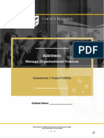 BSB20220517 Project Portfolio Assessment BSBFIN601
