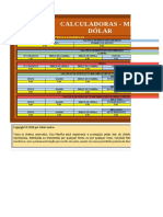 Calculadorade Mini Dlar Bnus