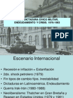 Historia Económica Argentina 1976-1983: Dictadura y Crisis