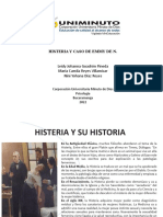 Estudio Del Caso, Histeria.