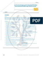 Endoscopic Treatment of Variceal Upper Gastrointestinal Bleeding: European Society of Gastrointestinal Endoscopy (ESGE) Cascade Guideline