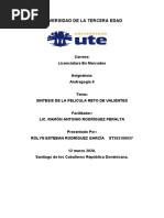 Reto de Valientes Resumen