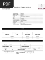 Expediente Técnico de Atleta Osuna Uriarte Mario