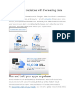 SQL Cloud Information