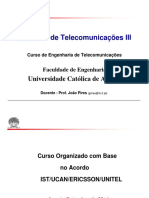 Evolução Sistemas Telecomunicações Ópticas