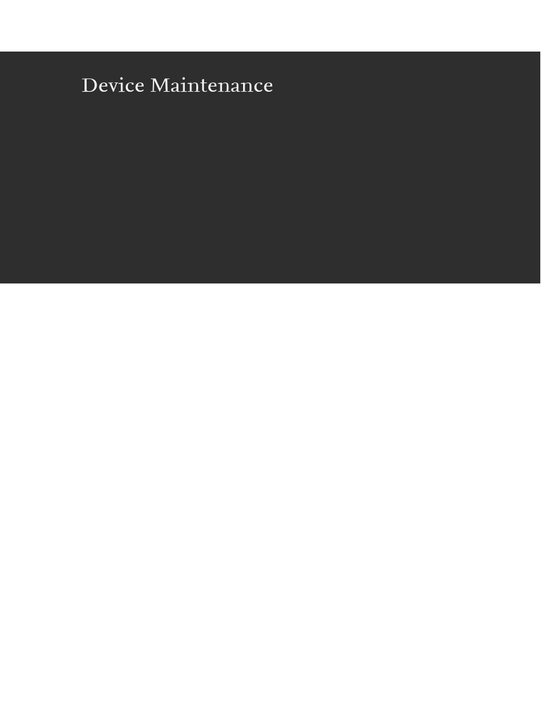 Medical Device Maintenance PDF Radiology Medical Imaging