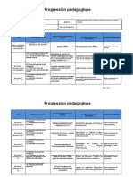 Trame Progression Pedagogique 1ere Année