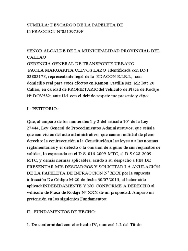 SUMILLA | PDF | Gobierno | Justicia