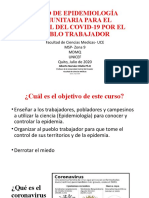 CURSO DE EPIDEMIOLOGIA COMUNITARIA PARA EL CONTROL DE COVID 5 Julio 2020