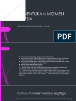 Menentukan Momen Inersia